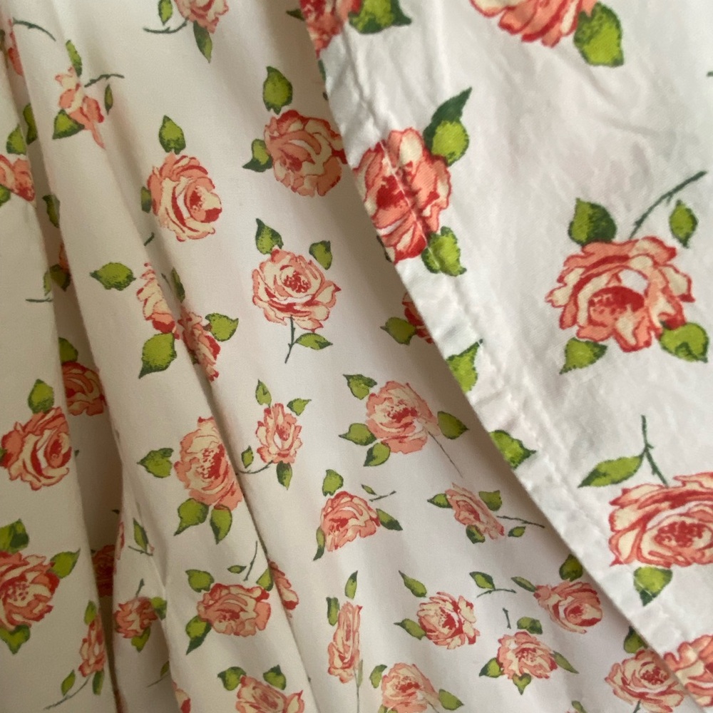 Mod o Doc cotton robe with flowers